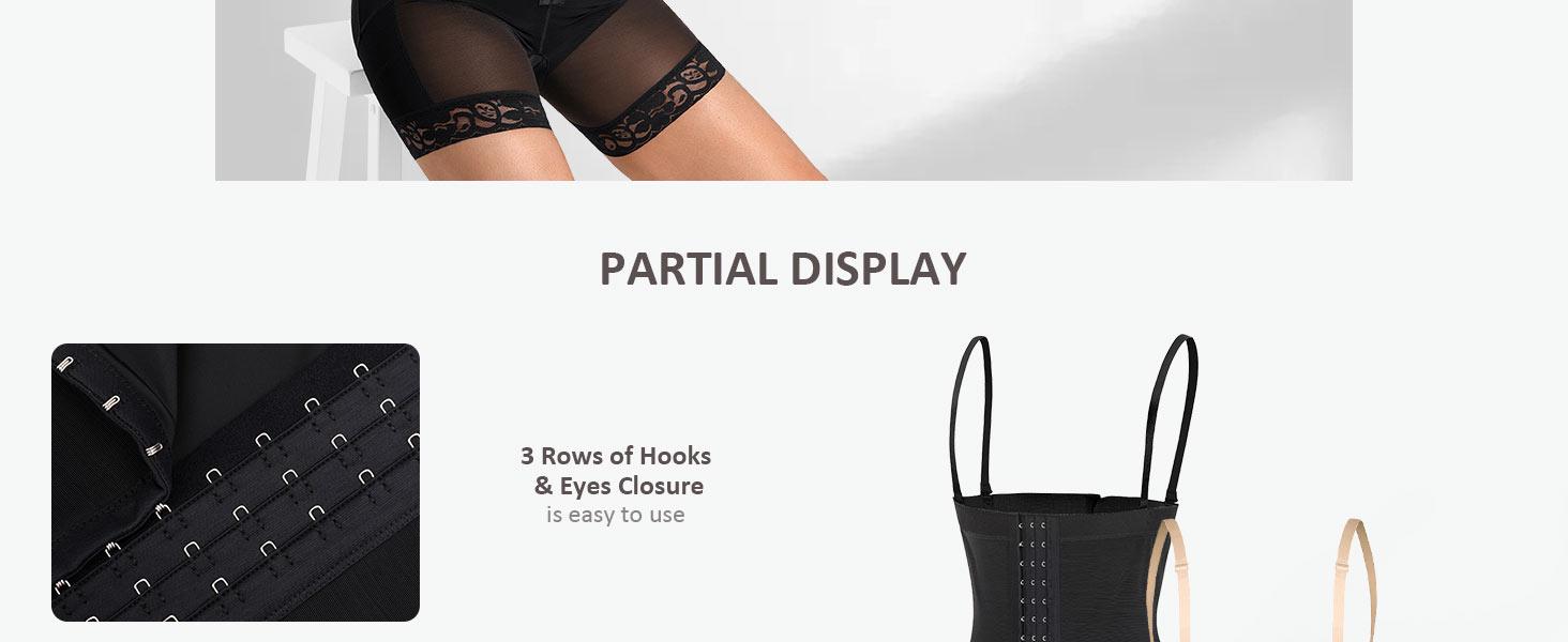 FeelinGirl Tummy Control Shapewear for Women Colombianas Moldeadoras Seamless Firm Triple Control Butt Lifter Shapewear Womenswear Comfort Fabric