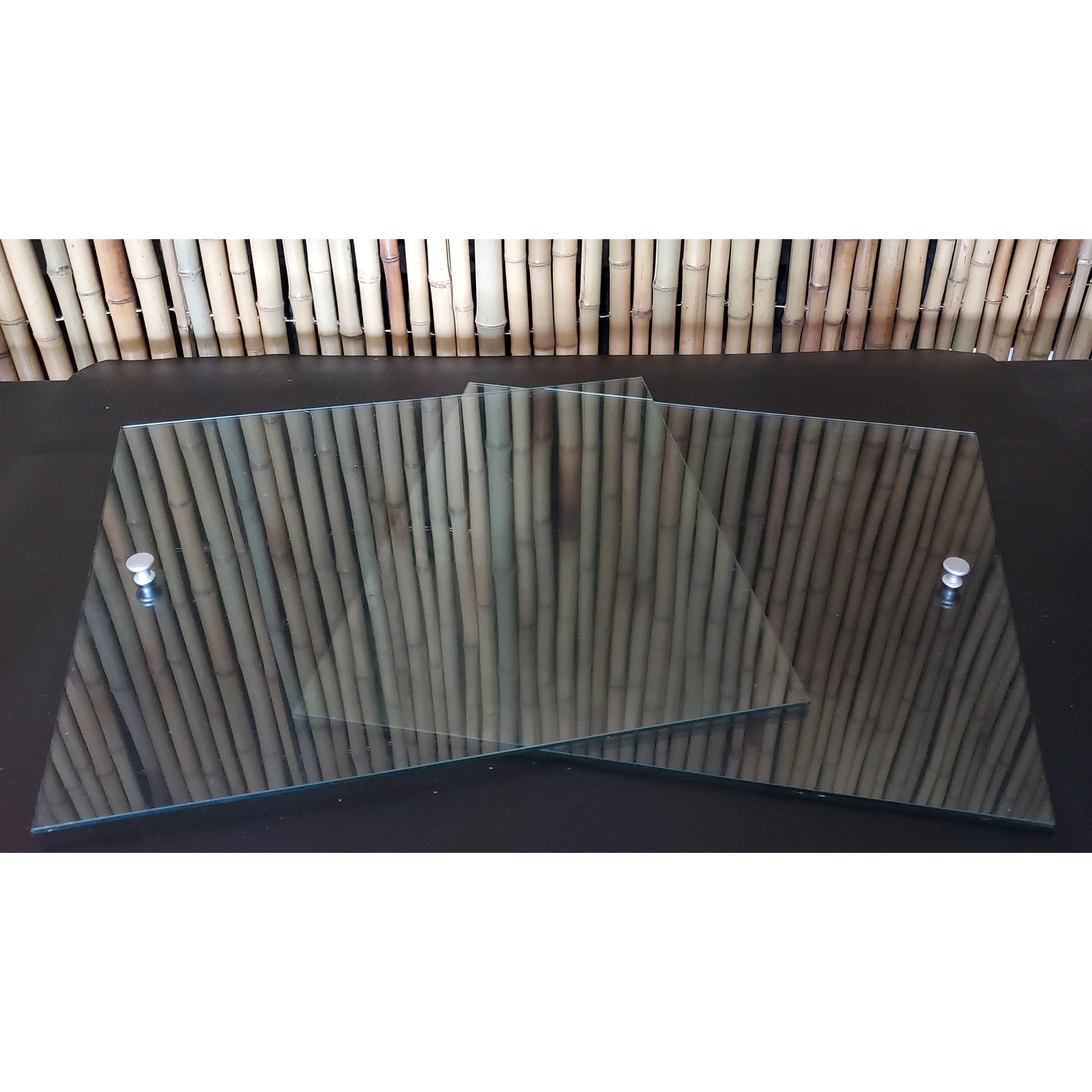 Tempered Glass Replacement Doors for 3.0 4'x2'x2 Enclosures