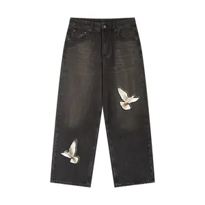 Faith in GOD Vintage Wash Denim Jeans