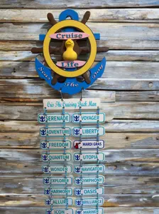 Interchangeable Cruise Door Hanger Decoration