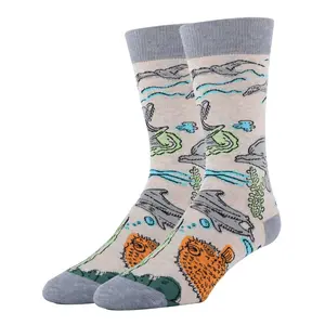 Dolphin Views Socks