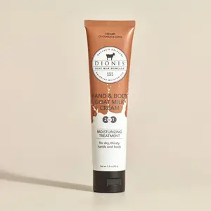 Creamy Coconut & Oats Hand & Body Goat Milk Cream