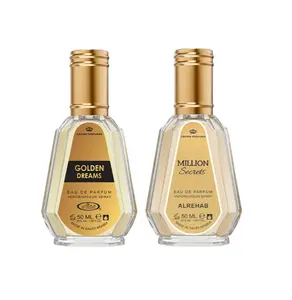 (2pc Bundle Pack) Golden Dreams + Million Secrets by Al-Rehab EDP Spray, 50ml