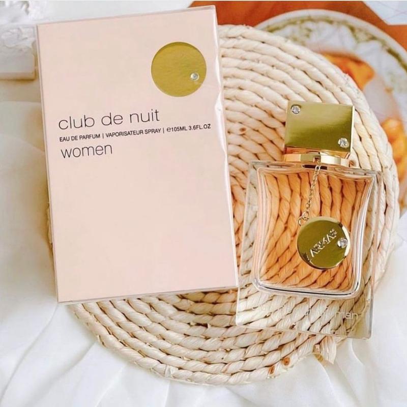 Armaf Club De Nuit Eau de Parfum for Women, 3.6 Ounce | Long Lasting | Best Gift | Notes Orange, Grapefruit, Peach, Rose, jasmine, Vanilla, Musk