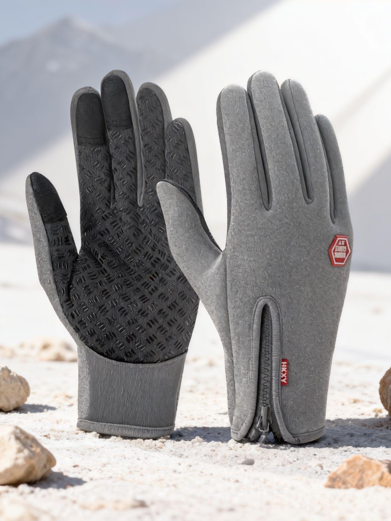 Touchscreen Gloves Winter Must-Have! Windproof, Waterproof & Anti-Slip! Perfect for Skiing & Cycling! Ultimate Outdoor Warmth - Never Have Cold Hands Again! #WinterEssentials #SkiGear #WarmGloves #OutdoorAdventure