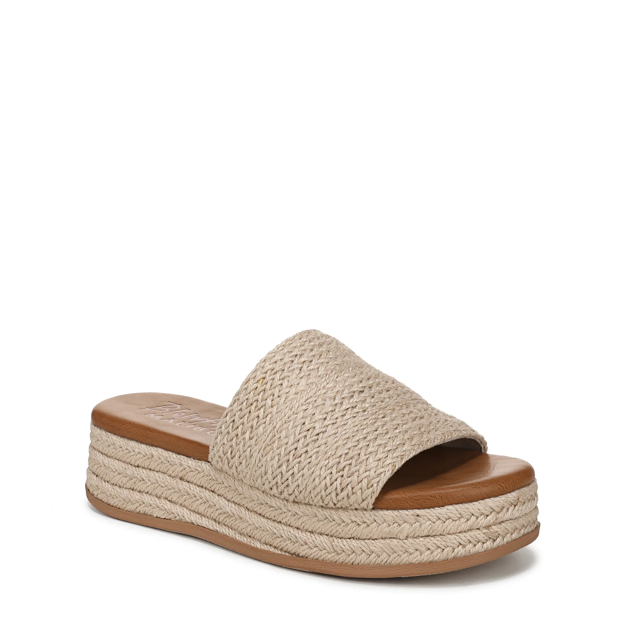 Blowfish Malibu Women's Marshlo-B Rope Espadrille Wedge Sandal, Open Toed, Slip On, Eco-Friendly, Bloom Foam, Casual Style, Algae, Wedge Sandals, Cushioned Bed, Rope Detailing, Casual Wear, Algae Foam, 2 In, Woven, Footwear, Jute Rope