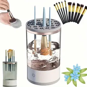Electric Makeup Brush Cleaner, Portable Compact Cleaning Machine, Professional for Travel & Home Use, Ideal for Makeup Lovers & Pros