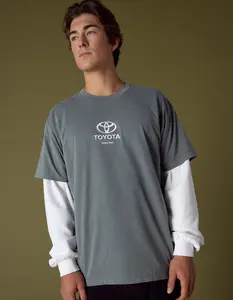 TOYOTA Embroidered Mens Tee