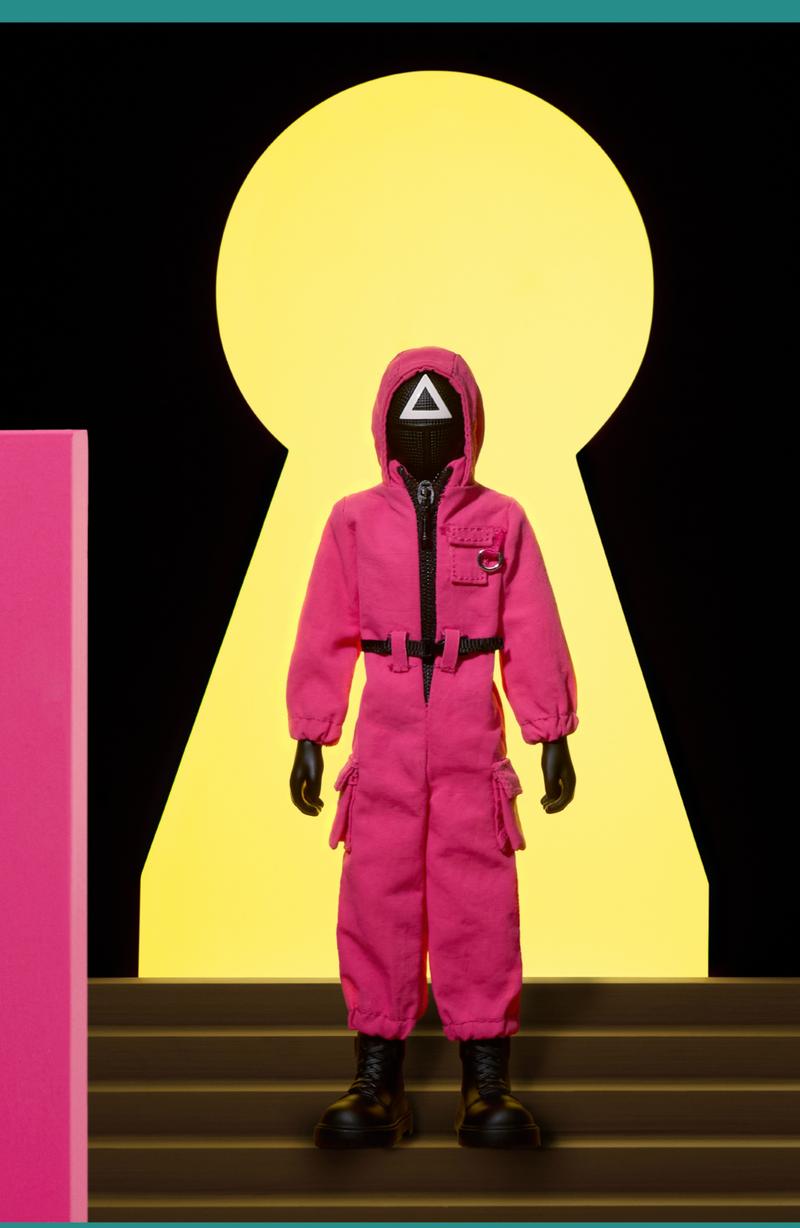 POP MART MEGA SPACE MOLLY 400% + Action Figure Squid Game Set