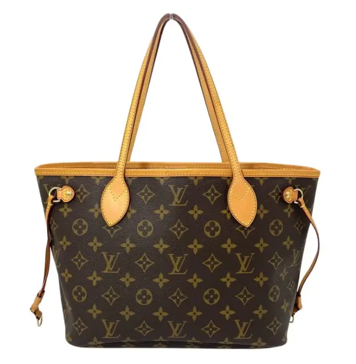 Pre-owned Louis Vuitton pvc Tote bags Neverfull PM Monogram　4000045297164