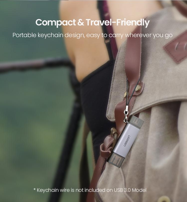 UGREEN SD Card Reader, USB C USB 3.0 Micro SD Card Reader for SD SDHC SDXC MicroSD Compatible with iPhone 17 16 15 Pro Max Samsung Android Computer PC-TikTokShopBlackFriday ,TikTokShopHolidayHaul