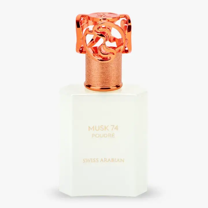 Swiss Arabian Musk 74 Poudré Extrait de Parfum for Women | Soft Powdery Musky Floral | 50ML