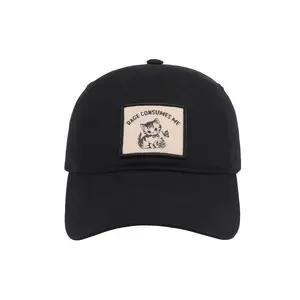 Rage Consumes Me Cat Patch Baseball Cap | Funny Angry Cat Hat | HatPhile