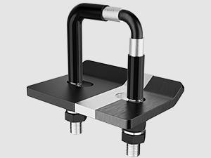 Nilight Trailer Hitch Tightener for 2 1/2 Inch Trailer Hitches 2.5 inch Hitch Mount Anti Rattle Heavy Duty Steel with Rubber Anti-Rust Triple Protective Matte Black