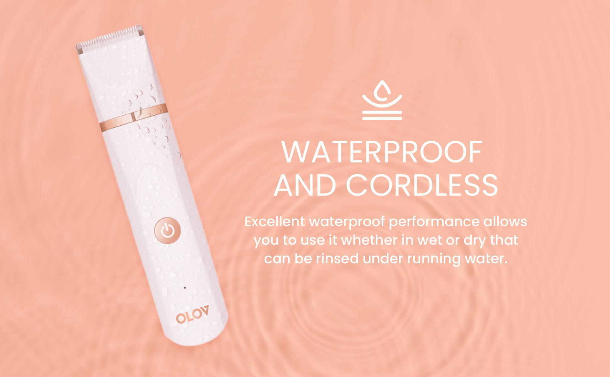 OLOV Electric Shaver for Women Best Electric Razor for Womens Bikini Legs Underarm Public Hairs Rechargeable Trimmer with Detachable Head Cordless Wet Dry Use Precise IPX7 Waterproof. OLOV Electric Shaver for Women Best Electric Razor for Womens Bikini Legs Underarm Public Hairs Rechargeable Trimmer with Detachable Head Cordless Wet Dry Use Precise IPX7 Waterproof.