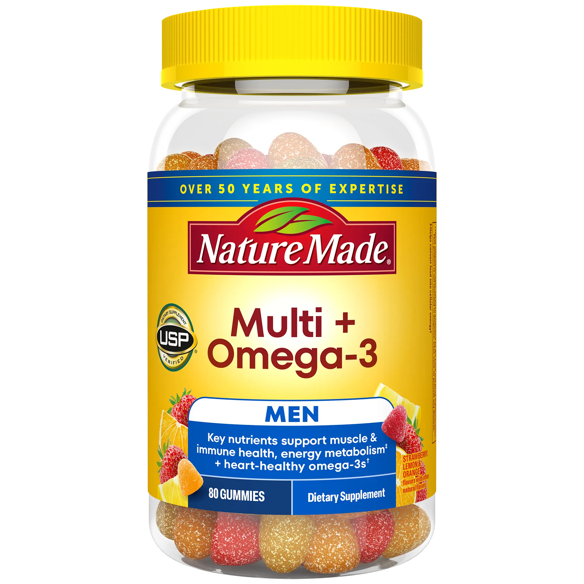 Men's Multi + Omega-3 Gummies