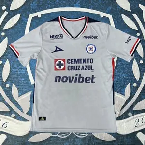 25 26 Mexico League Cruz Azul Away Short Sleeve Soccer jersey