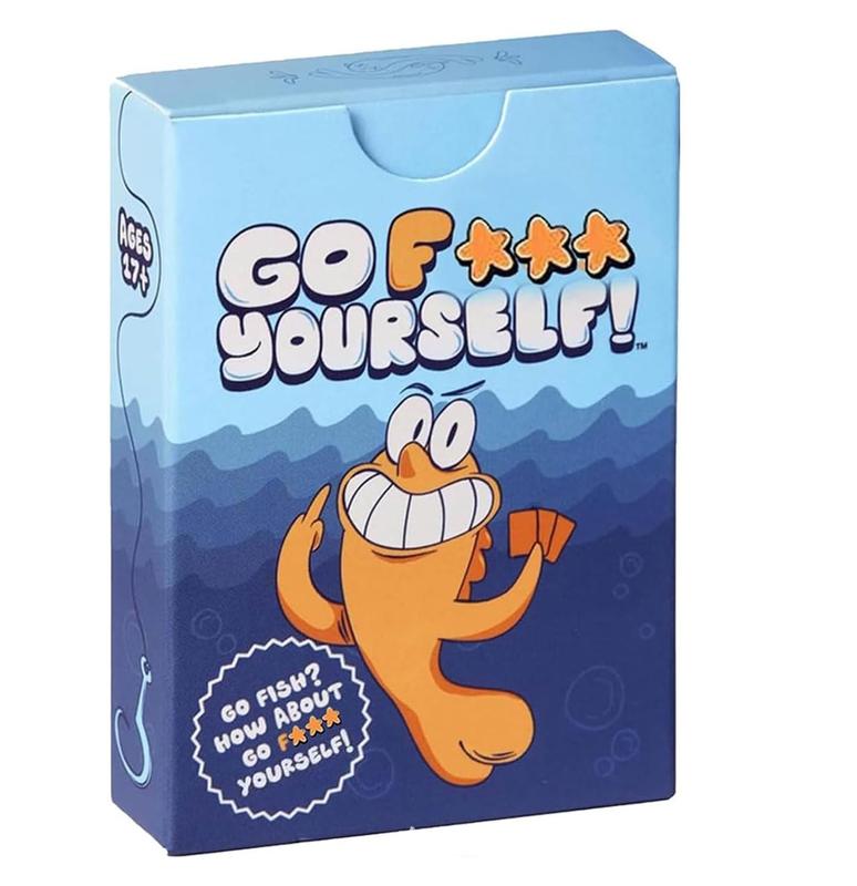 Go f*** Youself Adult Card Game-Hilarious Party Game for 3-10Players - 52Cards-Quick Easy Setup-Perfect Stocking Stuffer-Made Out of Spite