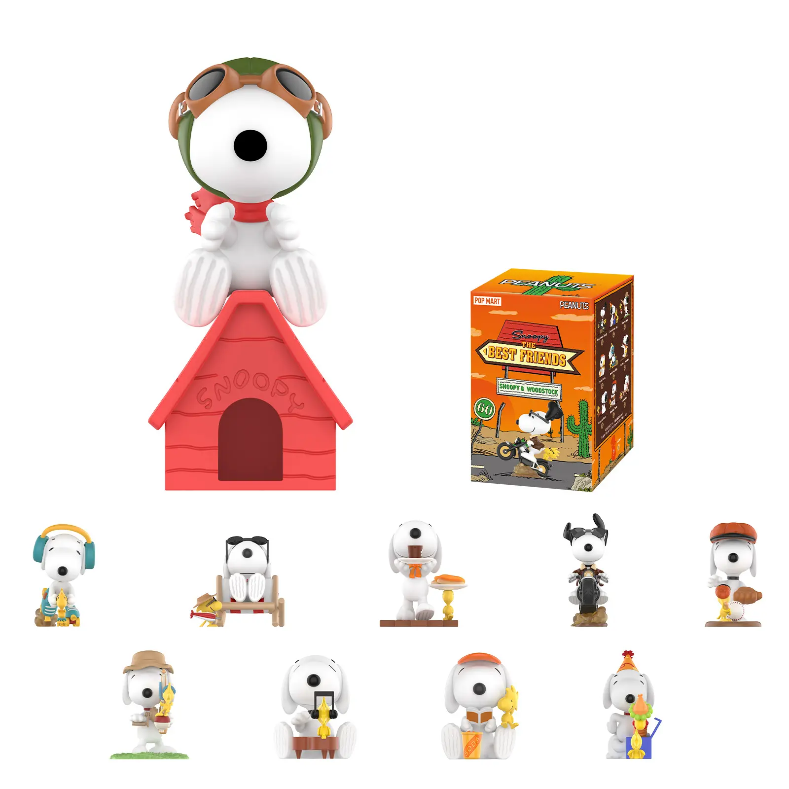Snoopy The Best Friends Series Figures 1.0