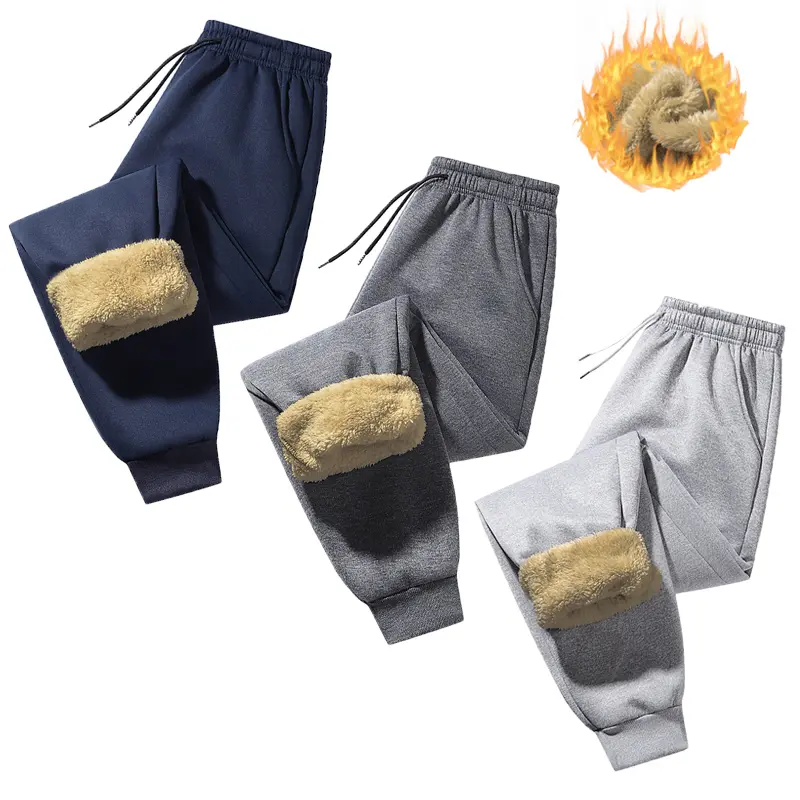 Men's Fitted Cut Athleisure Fleece Joggers - Men's Pants, Windproof, Weather-Resistant, Durable Warm-Up Gym Pants, Standard Sizes, Cozy Layer, Simple Look, Outdoor Ready, Ideal for Fall-Winter Outdoor & Gym Use, Hiking, Athleisure Style, Joggers Pants