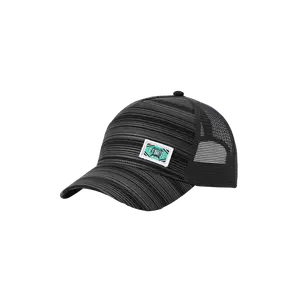Cinch Ladies Black Striped Trucker Cap MHC7874046