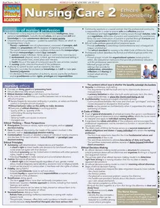 BarCharts- Inc. 9781423208600 Nursing Care 2