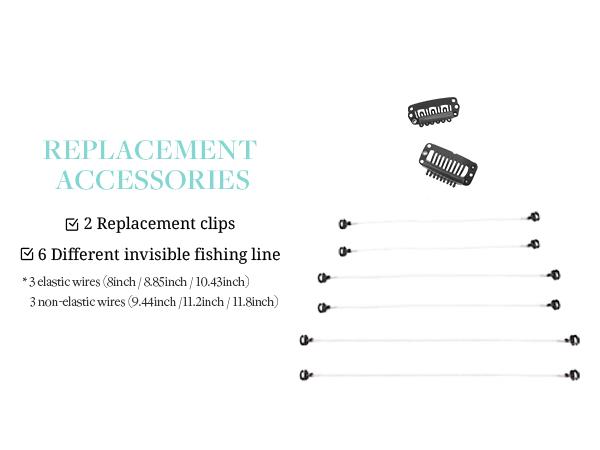 Doores Wire Hair Extensions Remy Human Hair Extensions