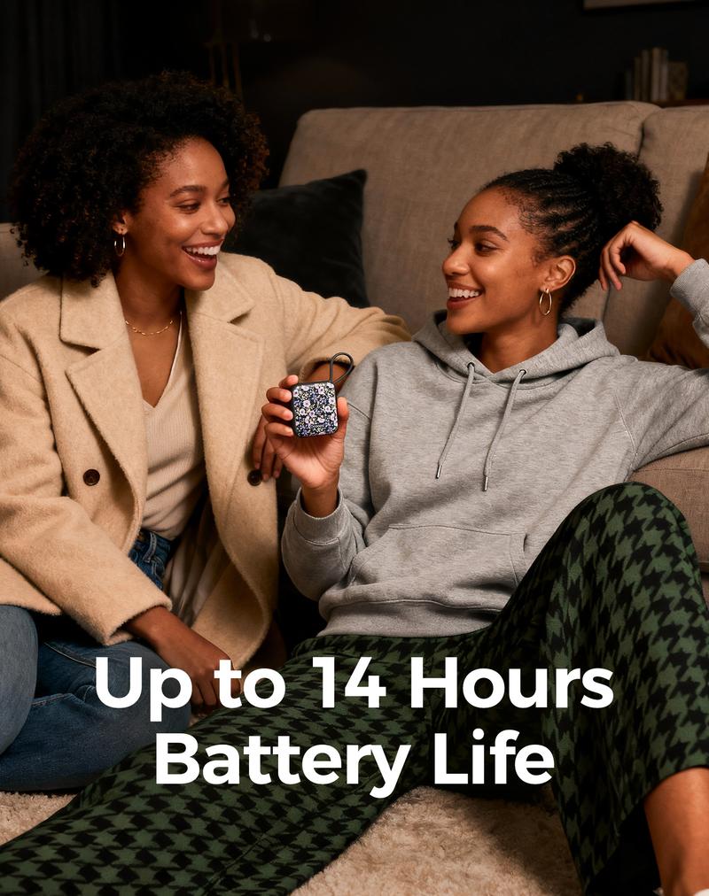 Ocoopa Hand Warmers Rechargeable UT5 Nano – Slim Electric Pocket Heater, Smart Temp Control, 14Hrs Battery, UL Safety, Artists in Bloom Design, Practical Gifts for Women, Christmas, Outdoor,Camping,Stocking Stuffers,Men gifts, Gift boxes,Best Gift Ideas