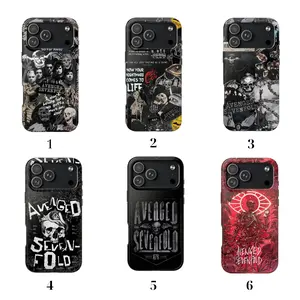 avengers sevenfold  Phone Case, hone Case for iPhone For Samsung , Phone Accessories, Cute Phone Case, Fashion Case, Perfect Gift for HerHim, Phone Case for iPhone, Creative Dual Layer Case