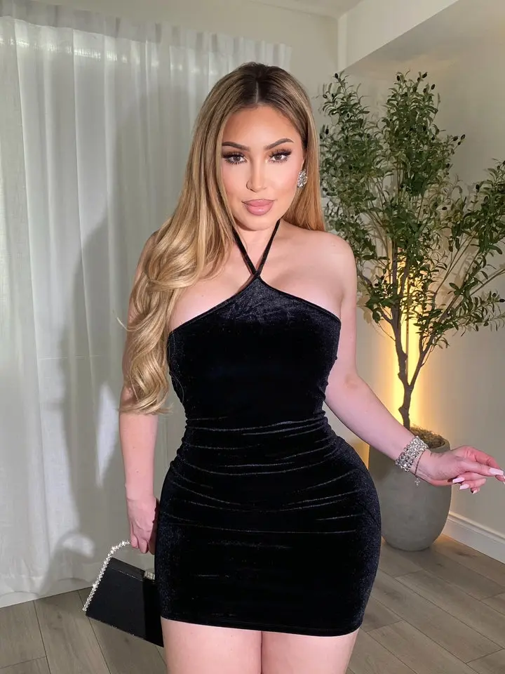 sergio hudson black mini dress sergio hudson black mini dress