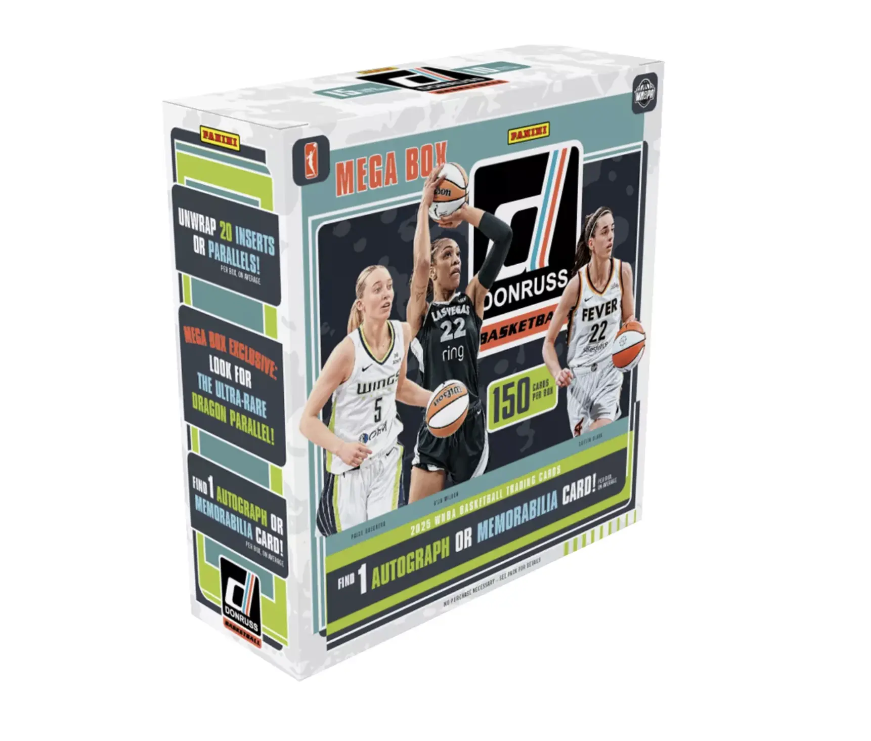 2025 Panini Donruss WNBA Basketball Mega Box 2025 Panini Donruss WNBA Basketball Mega Box