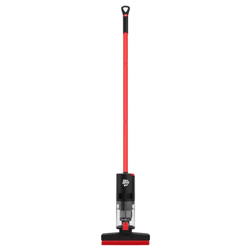 Dirt Devil 1034138 Bagless Cordless Rechargeable Broom Vac Sweeper with Charger, D-Shaped Handle, 4.76 lbs Lightweight Design, Easy Maneuverability, Convenient Storage, Replaceable Rinseable Standard Filter for Home Cleaning, Chargers, Yes, Easy To Use, M