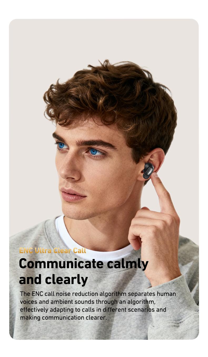 MINISO MS105 Wireless Earbuds Bluetooth 6.0 Earphones, In Ear Earbuds,Waterproof Wireless Earphones, Suitable for Office, Sports, Study and Audio Calls, Built in Microphone, Gaming Bluetooth Headphones MINISO MS105 Wireless Earbuds Bluetooth 6.0 Earphones, In Ear Earbuds,Waterproof Wireless Earphones, Suitable for Office, Sports, Study and Audio Calls, Built in Microphone, Gaming Bluetooth Headphones