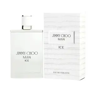 Jimmy Choo Man Ice EDT Spray for Men 3.3 oz Standard & Tester Version Cool Fresh Woody Citrus Scent with Dry Amber Notes Masculine Everyday Fragrance