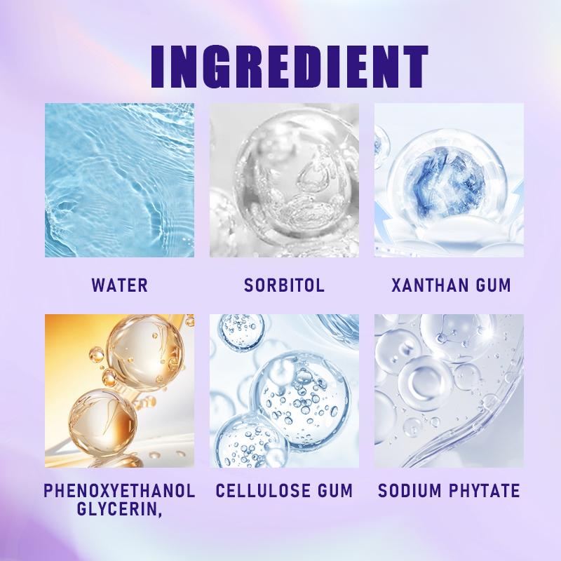 XIAOKS Pump Type Purple Toothpaste Controlled Release No Waste Xanthan Gum Sodium Phytate Formula Cleans Teeth Long Lasting Freshness Creates Shiny Beautiful Teeth Rich Foam Deep Cleaning Keeps Breath Fresh All Day