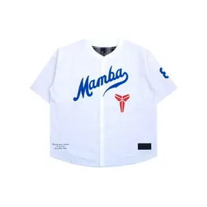 Nike x Undefeated Kobe Bryant Baseball Jersey Game Royal & White