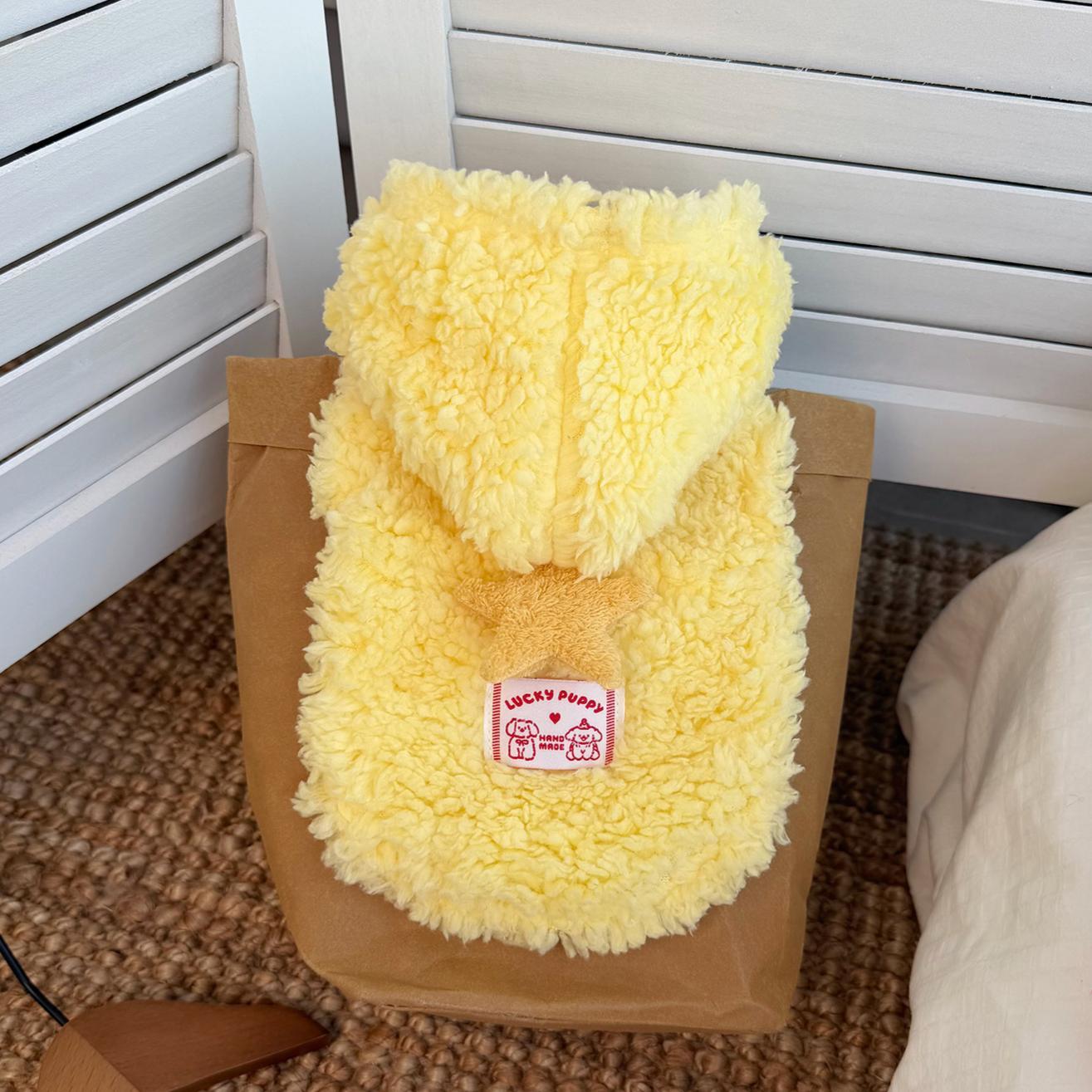 Pet Clothes Dog Cat Puppy Kitty Winter Warm Hoodie Star Series  Thickened For Small Medium Dog D00023