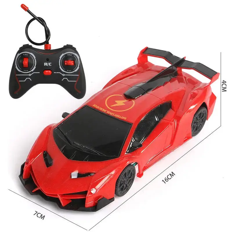 New Wall Climbing Remote Control Car Expert Level Gravity Defying RC Car Christmas Gift for Boys Rechargeable Alloy Cyber-Truck Transformable Mini Forklift Toy Dual-Tire Drift High-Speed LED Off-Road All Terrain 2.4GHz Monster