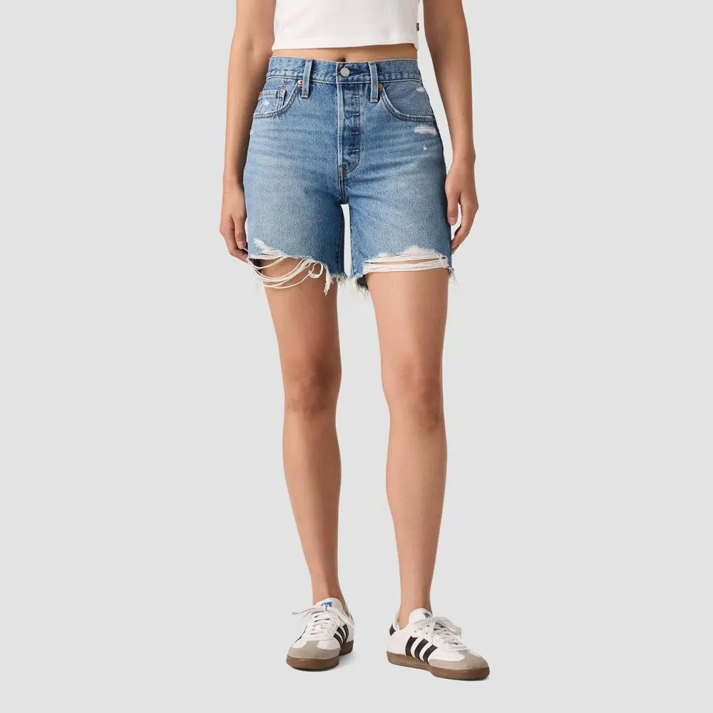 Levi's 501 Women's Mid-Thigh Shorts - Blow Big Horns
