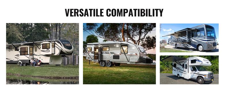 VEVOR Trailer Jack Block,  6000 lbs Capacity per RV Leveling Block, High-quality Polypropylene RV Camper Stabilizer Blocks, RV Travel Accessories Use for Any Tongue Jack, Post, Foot, 5th Wheels, 4-Pack