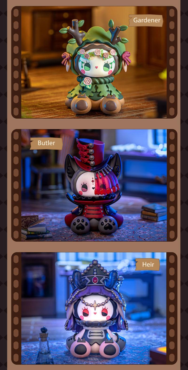 LUCKY EMMA Secret Forest Blizzard Manor Lodge Series Blind Boxes, Trendy Toy Creative Figurine Decorations