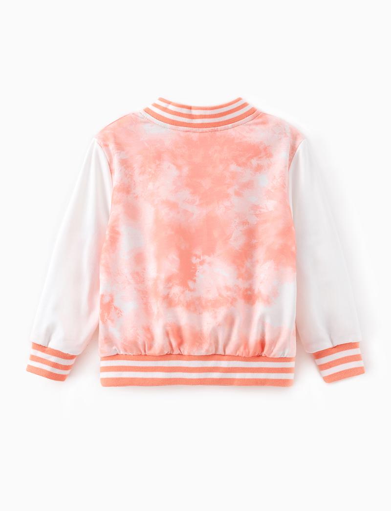 Disney Princess Kids' Baseball Jackets Featuring Moana Rapunzel & Other Princesses Colorful Printed Cute Style