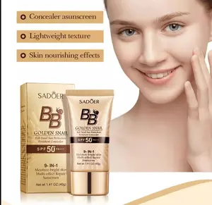 High-coverage waterproof snail BB cream - matte finish, long-lasting moisturizing and oil control, creates a natural makeup look, refreshing and non-greasy, perfect for makeup beginners, a great gift for Mother's Day, Christmas, and Valentine's Day.