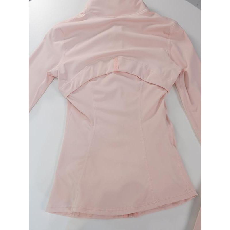 Women's Sculpting Slim Fit Yoga Jacket |     Full Zip Contouring Athletic Jacket with Pockets