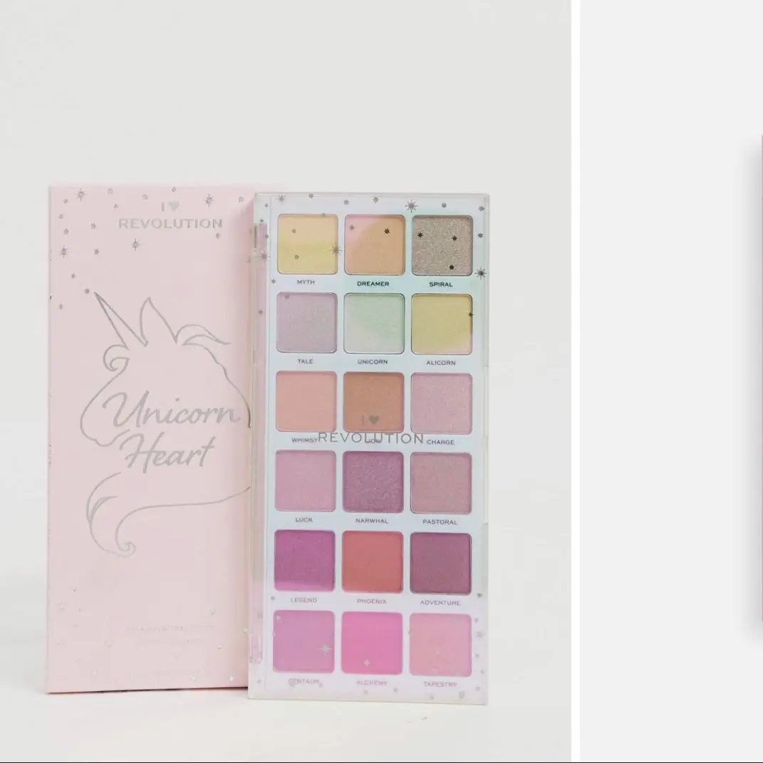 Eyeshadow palette Unicorn Glitter