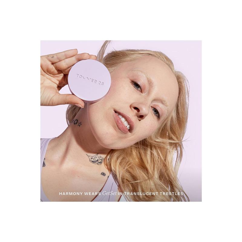 Tower 28 Getset Blur + Set Pressed Powder in Translucent Trestles