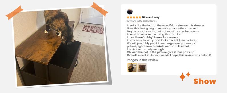 【New Color】Cupboards Cabinets Dresser - Fabric Storage Tower with 8 Drawers, Bedroom Organizer, Chest of Drawers with Fabric Bins, for Bedroom, Closet, Entryway