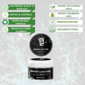Braids & Locs Styling Gel – 500 ml (Large)
