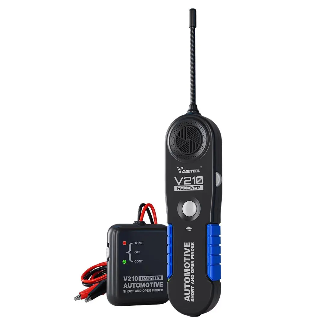 VDIAGTOOL V210 Car Circuit Tester - Diagnostic Tool, Automotive Continuity Tester, 6-42V DC Automotive Mechanic Tool, Vehicle Wire Tracer, Electrical Open & Short Finder, Wire Breaker Fault Probe, Tools, Mechanic Tools fathersdaygift travelessentials