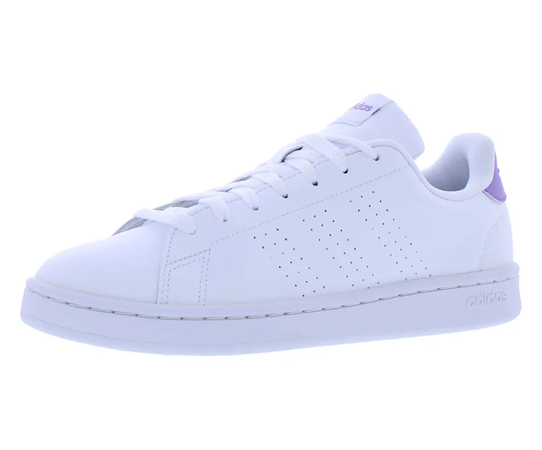 Adidas Shoes - Advantage Women's Athletic Sneaker with Perforated Details for Training and Casual Footwear, Sports Shoes, Gym, Athleisure Women's Sneaker, Classic Women's Sneaker